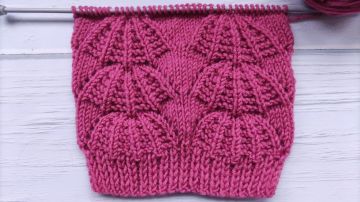 Parasol Stitch Fancy Knitting Pattern